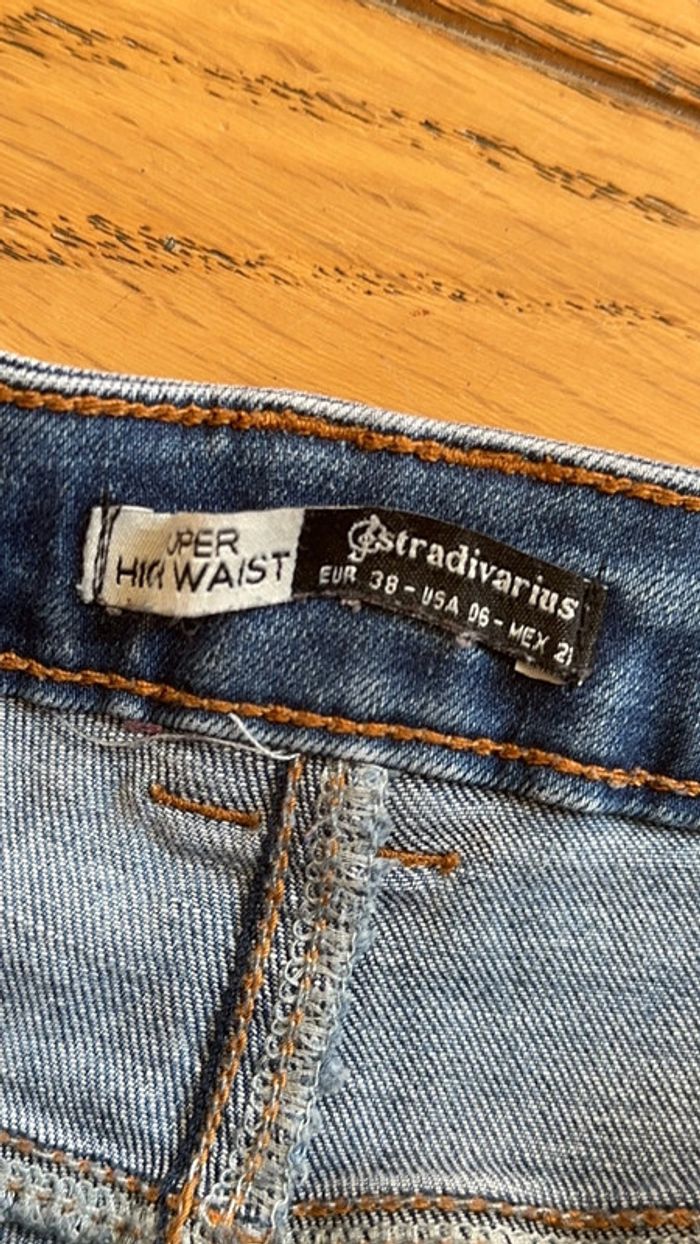 Jean femme stradivarius taille 38 - photo numéro 3