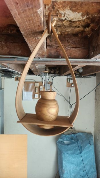 Suspension pot de fleur