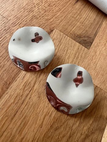 Boucles d’oreilles grosses rondes