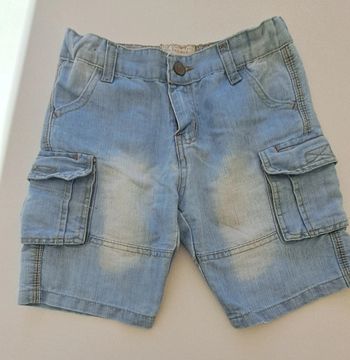 Bermuda en jean garçon 4/5 ans