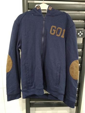 gilet doublé polaire 14 ans