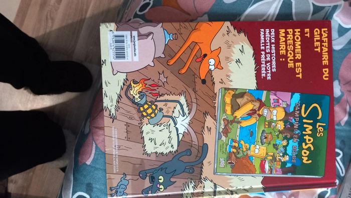 Livre bd Simpson un sacré foin - photo numéro 2