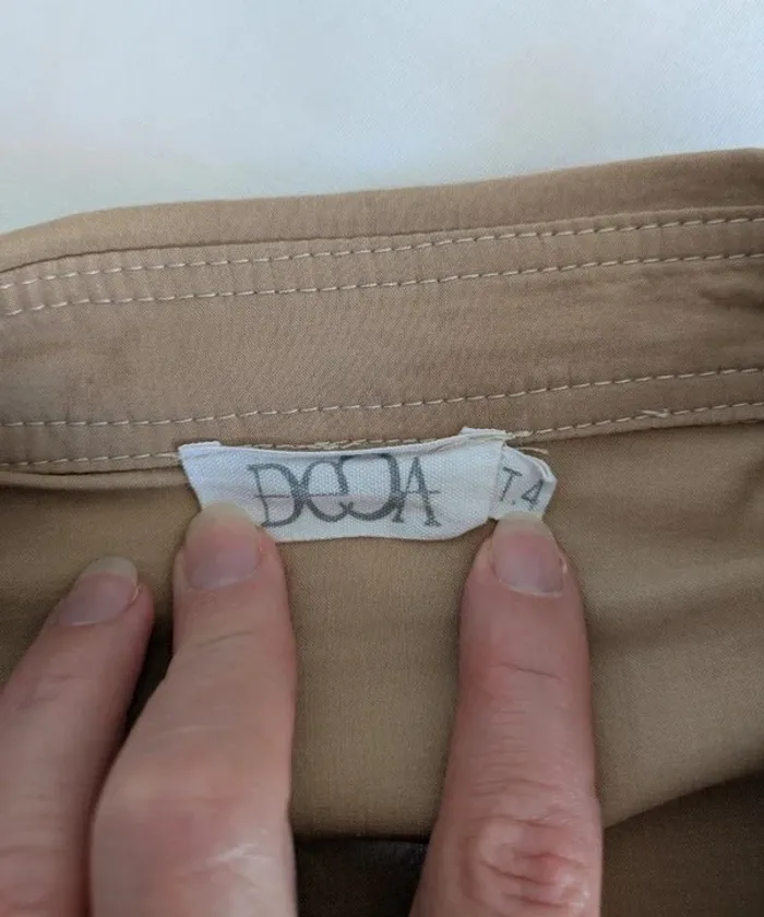 Robe d'été en lin et coton - DECA - taille 4 (44) - photo numéro 5