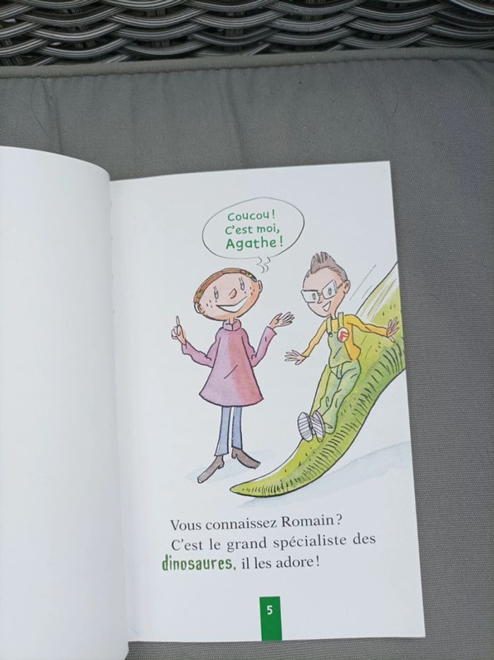 Livre d'aventures pour jeunes lecteurs dinosaures - photo numéro 5