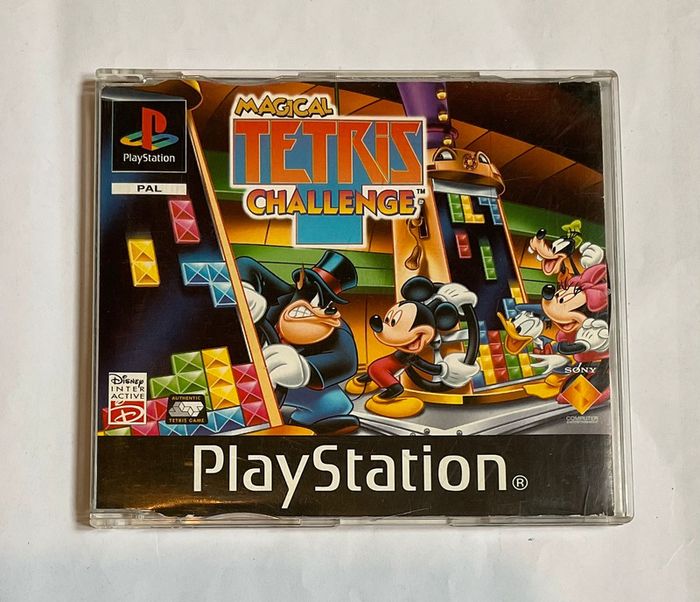 Jeu PS1 Disney Magical Tetris Challenge Press Kit