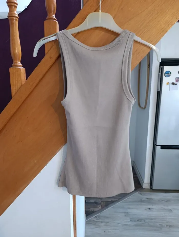 Débardeur beige
