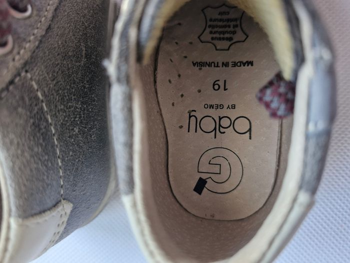 Chaussure 19 Baby by Gémo Gris beige - photo numéro 7