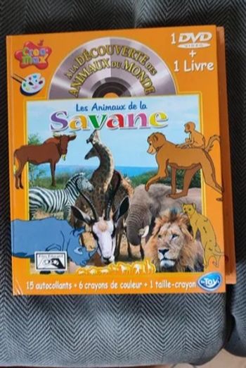 Les animaux de la savane dvd
