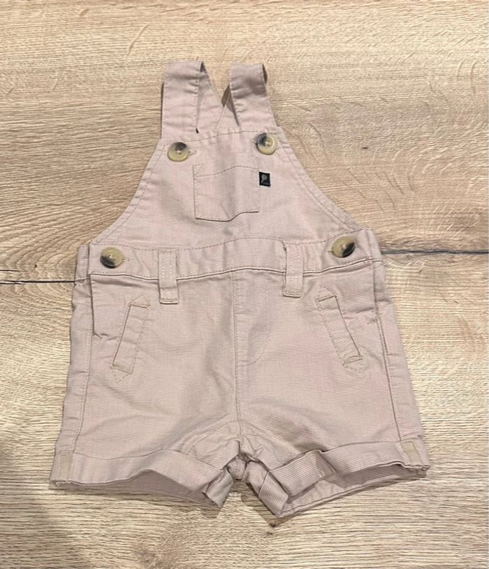 Salopette beige Kiabi
