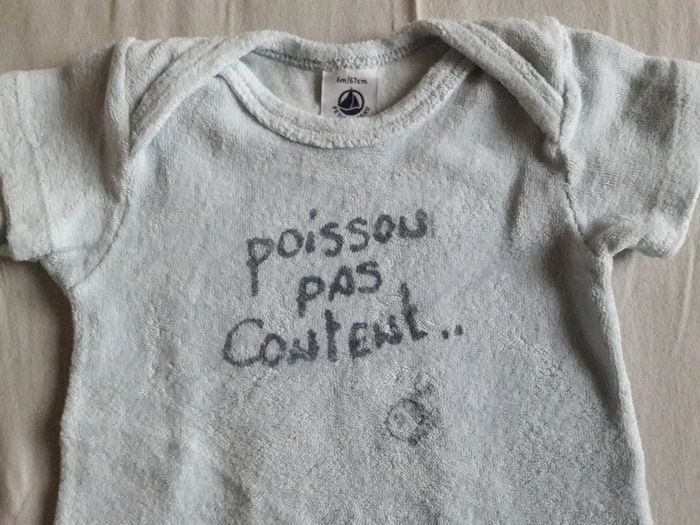 Combishort poissons Petit Bateau 6m - photo numéro 2