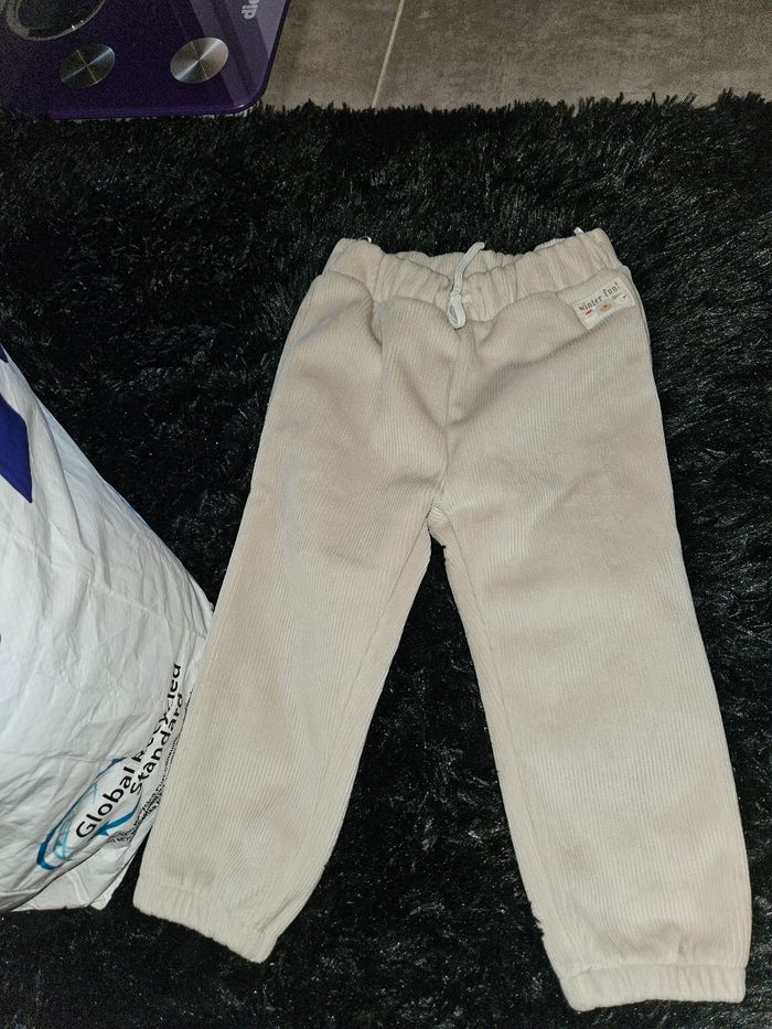 Pantalon velours