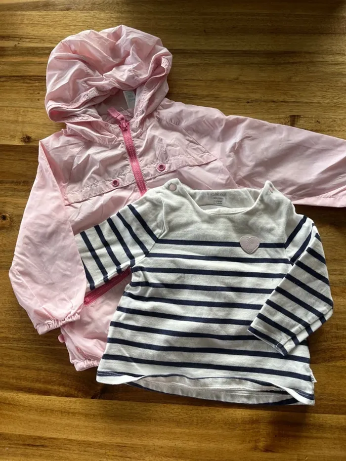 Obaibi imperméable et marinière