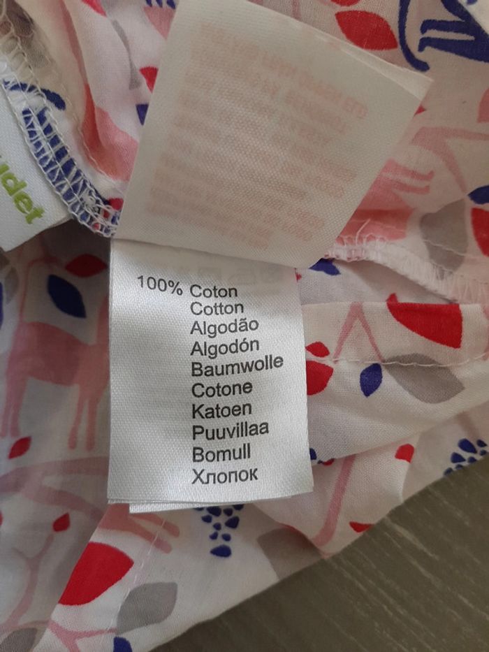 T-shirt manche courte été fille 100% coton - photo numéro 4