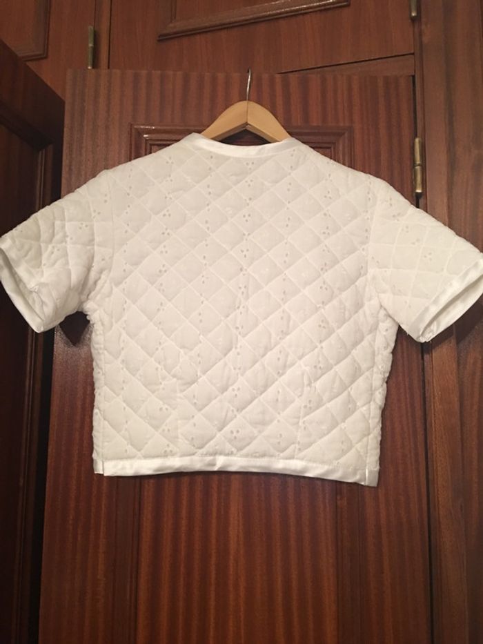 Gilet blanc 10-12ans - photo numéro 2