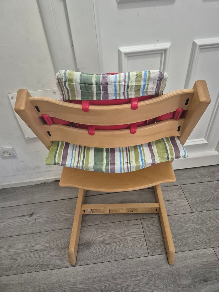 Chaise haute stokke - photo numéro 5