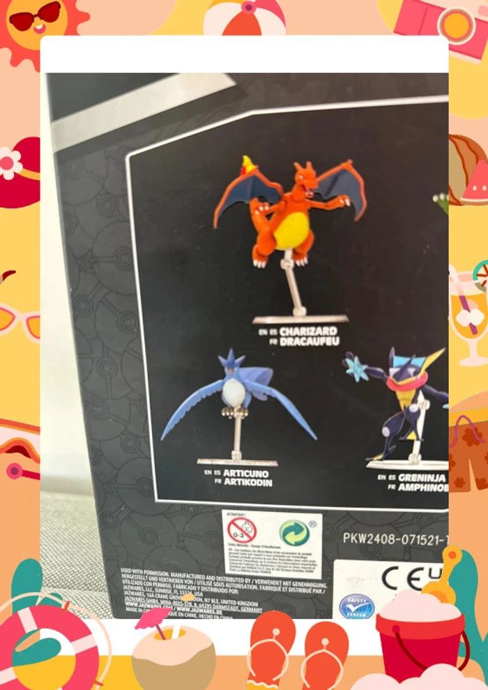 Figurine Pokémon arrikodin géante collector + support - photo numéro 5