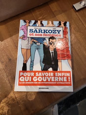 Bande dessinée : Sarkozy et ses femmes