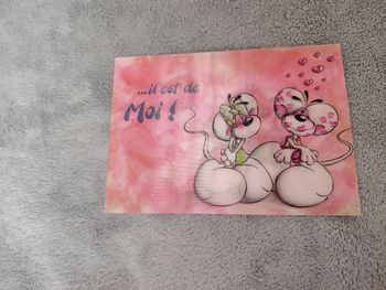 Carte postale magique Diddl
Ancienne collection
Rare neuve