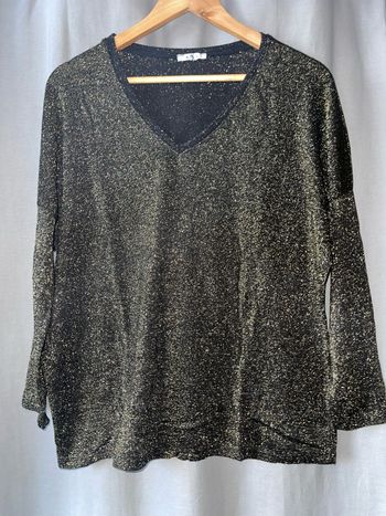 Pull fin à paillette