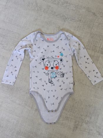 Body 36 mois petit béguin ours