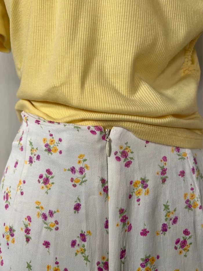 Jupe Saia rock Skirt falda Gonna Rok woman mujer dress été fleuri fluide vintage printemps fleurs - photo numéro 4
