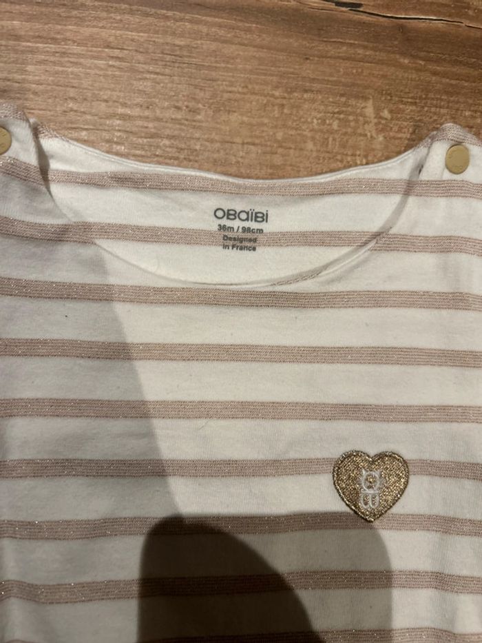Joli tes shirt obaibi Neuf 36 mois - photo numéro 2