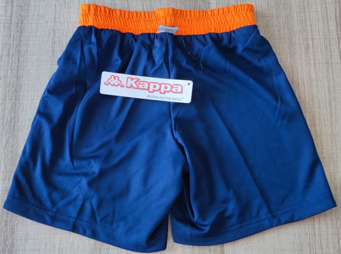 Short pour garçon marque kappa taille 8 ans couleur orange et bleu pour garçon - photo numéro 2