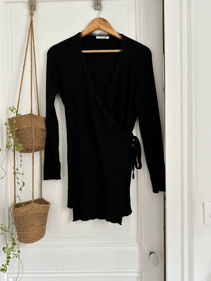 Pull cache-coeur idéal grossesse allaitement