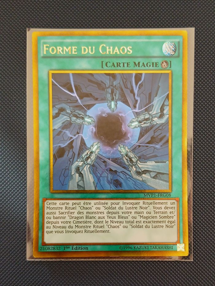 Yu-Gi-Oh ! Forme Du Chaos MVP1-FRG08 GOLD RARE - 1ère Édition FR - photo numéro 2