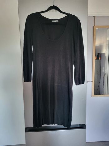 Robe pull noire mim