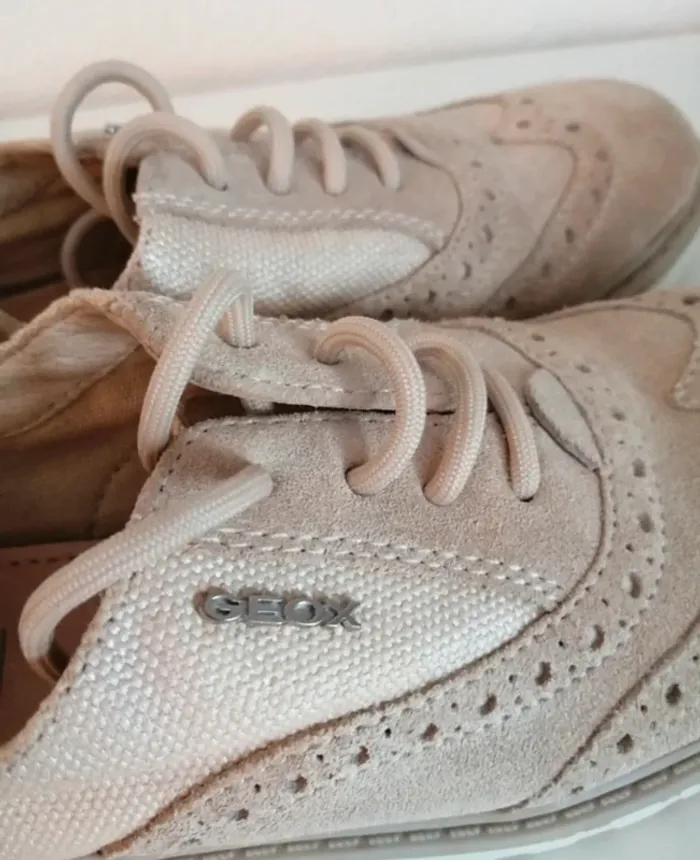 Chaussures Geox Respira fille – Pointure 32 – Cuir & textile – Parfait état - photo numéro 2