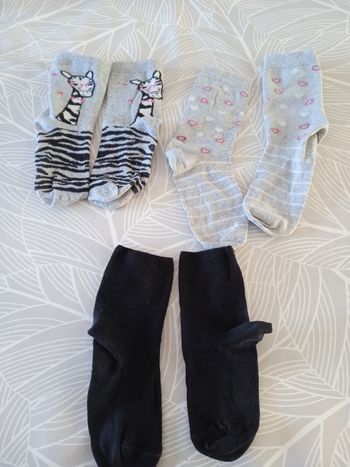 Chaussettes fille taille 31 /35