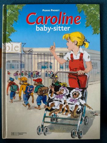 Livre rarissime Caroline baby-sitter Titus Maki pouf album bd Pierre probst babysitter