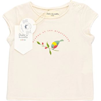 T-Shirt à manches courtes 12 mois en coton bio Arsène et les pipelettes