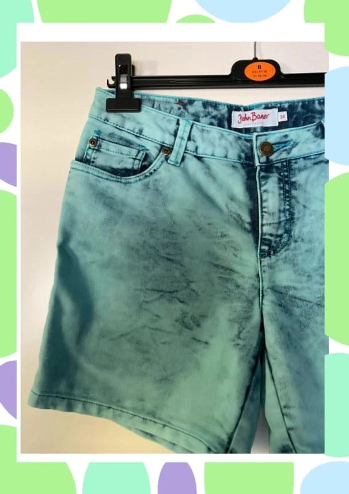 Short bleu john baner - photo numéro 2