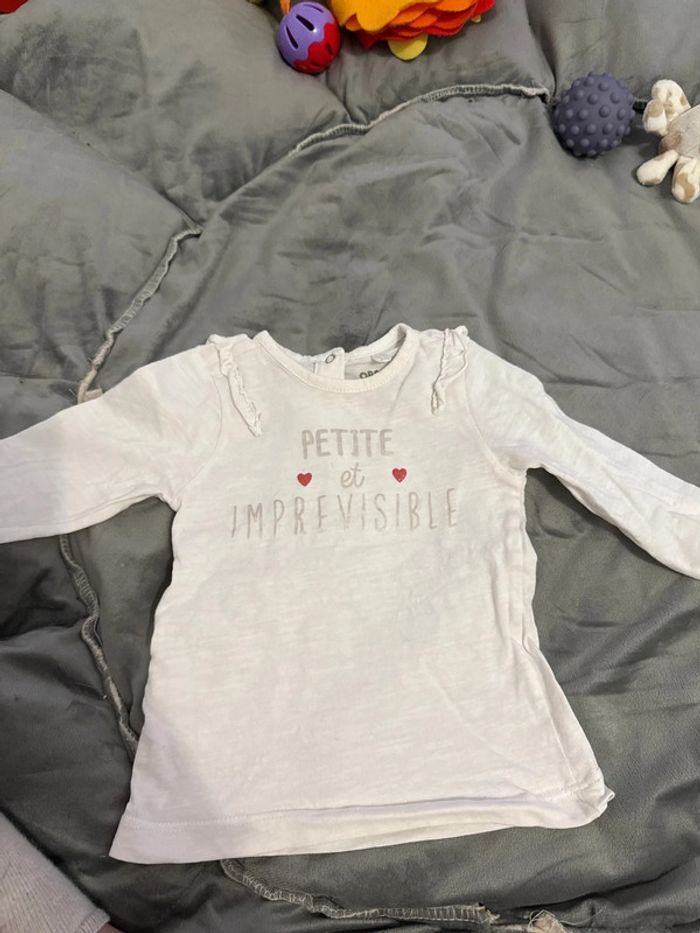 Teeshirt manches longues 6 mois