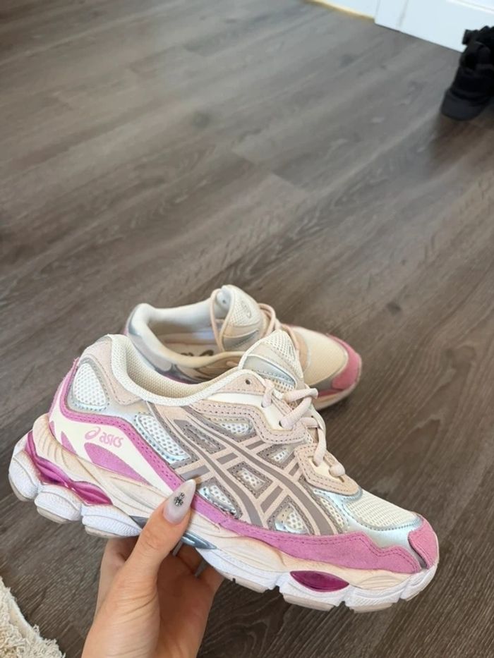 Asics gel nyc cream mineral beige - photo numéro 4