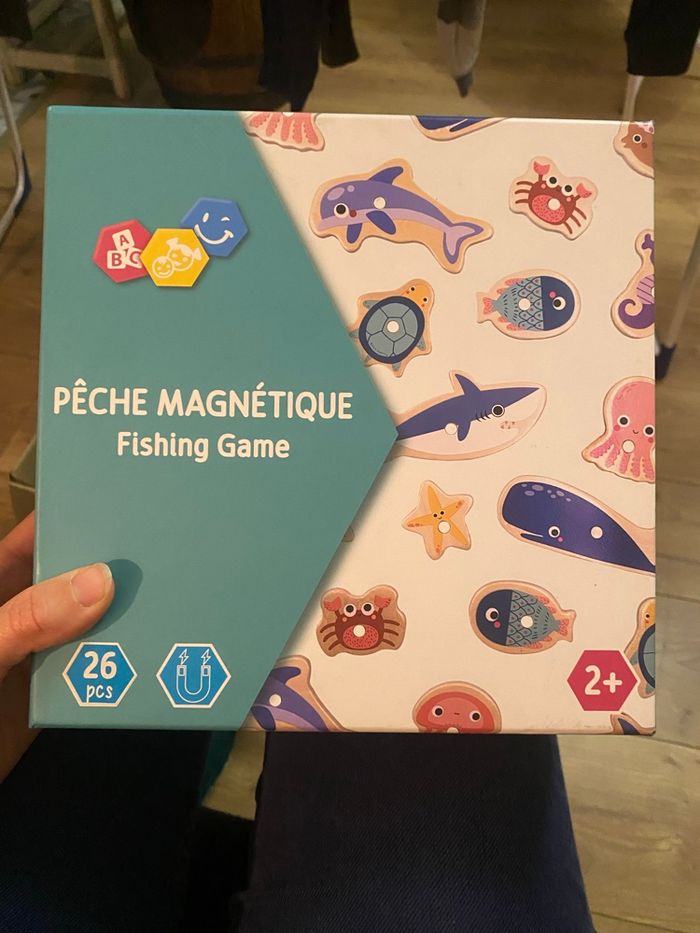 Jeu pêche magnétique bois - photo numéro 2