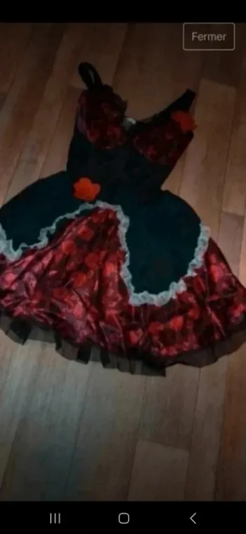 Deguisement robe 8ans