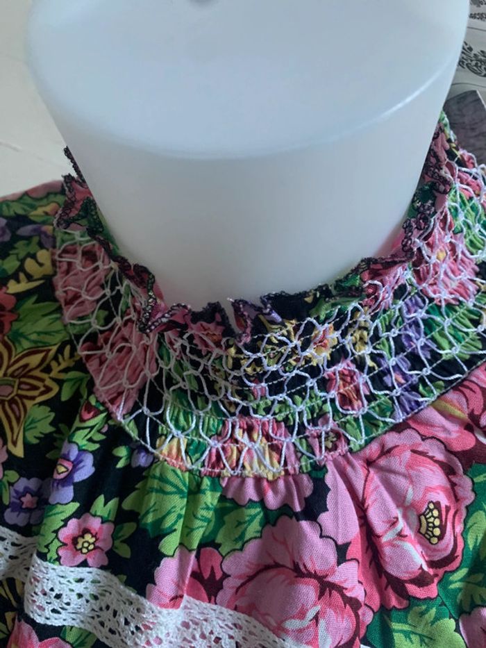 Blouse taille M marque Barok fleurie - photo numéro 3