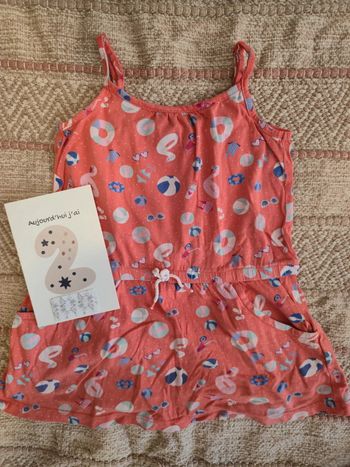 Robe coton plage Sergent Major 2 ans