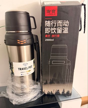 Bouteille isotherme en acier inoxydable