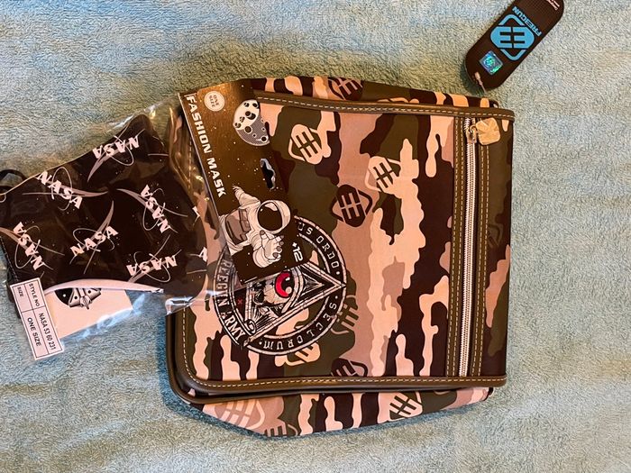 Sac bandoulière style militaire, unisexe, homme, femme, adolescent - photo numéro 3