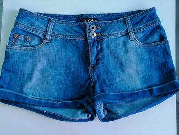 Short en jean court