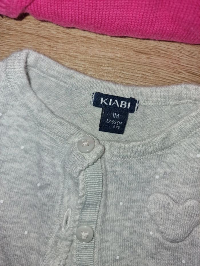 Lot de 4 gilet brassieres 1 mois - photo numéro 3