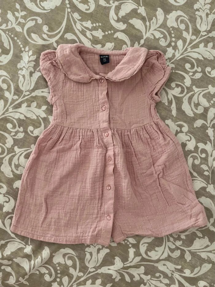 Robe rose 9 mois