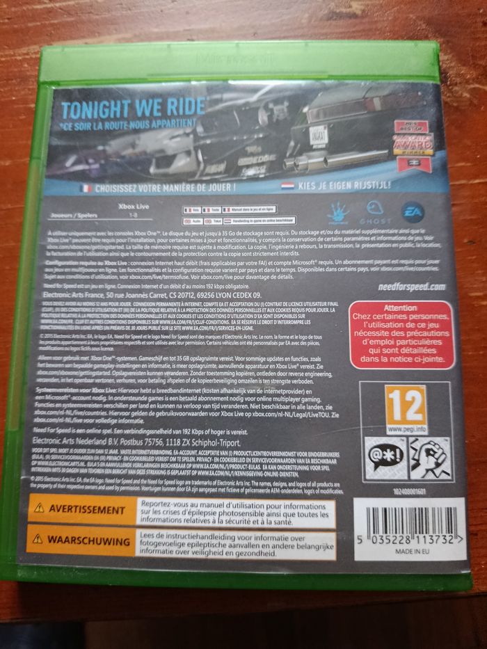 Need for Speed Xbox one - photo numéro 2