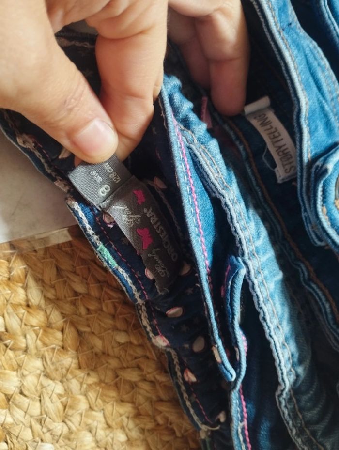 Lot jupes en jean 8ans - photo numéro 10