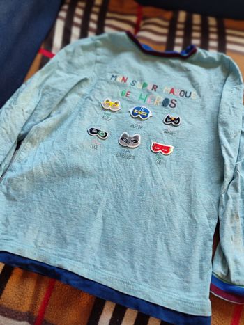 Tee shirt ml sgm 7 ans