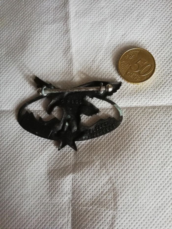 magnifique boucle militaire ancienne delsart sens - photo numéro 2